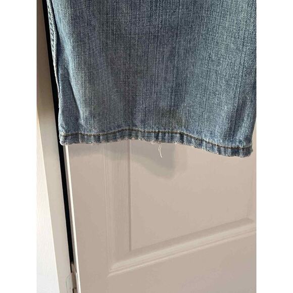 Levi’s 569 Men’s 36/34 distressed medium blue - Picture 9 of 14